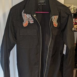 Dragon patch jacket